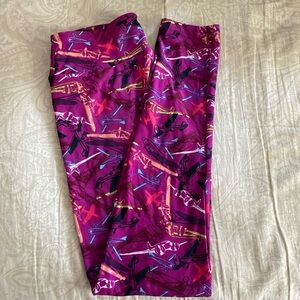 LulaRoe Airplane Leggings
